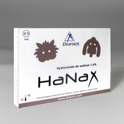 HanaX, visco-cohesivo dispersivo, hialuronato de sodio al 1,4%