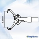 Pinzas de agarre Micro-tech™ para endoscopia. Canal de trabajo 2.8 mm